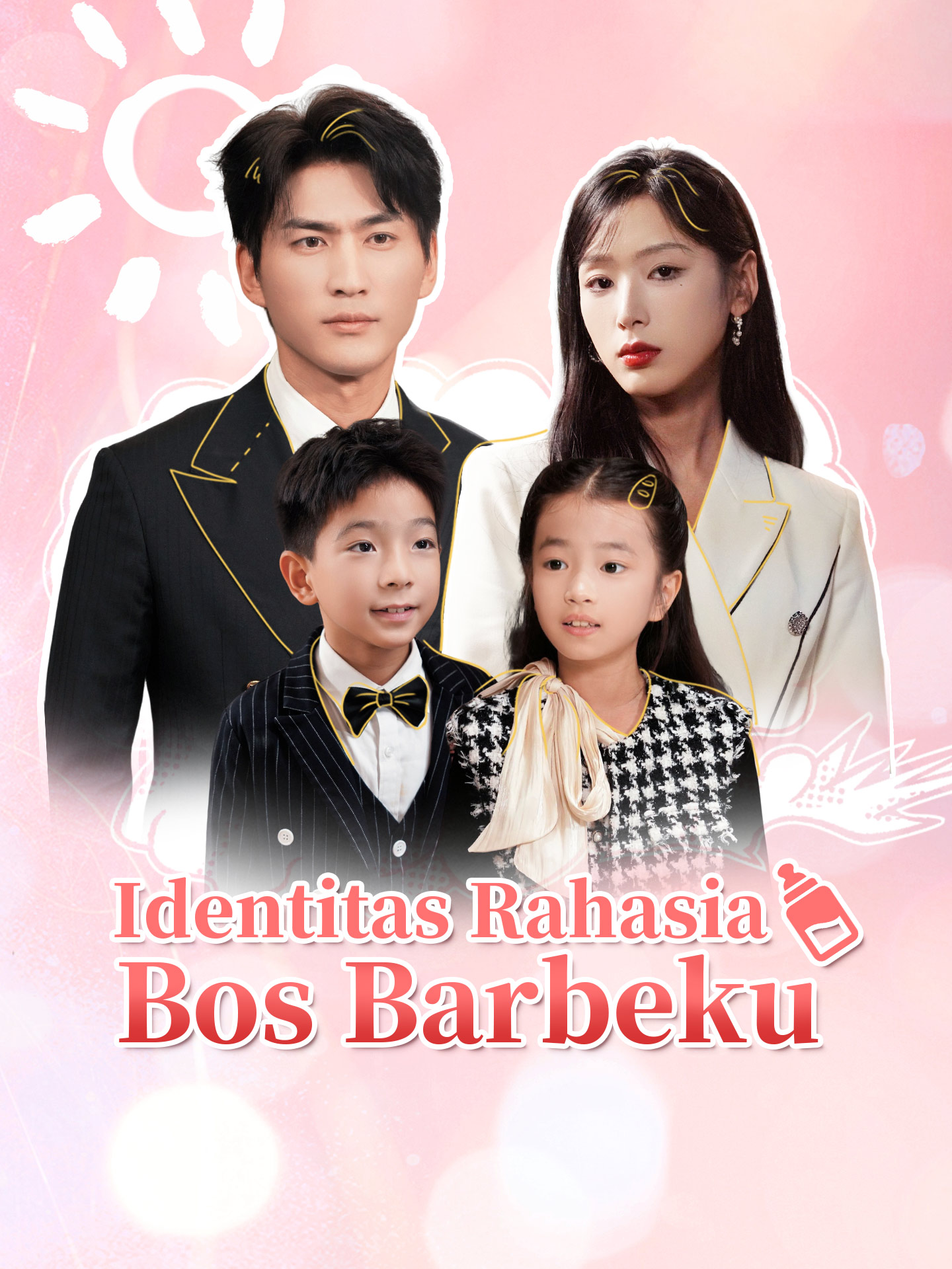 Poster Identitas Rahasia Bos Barbeku