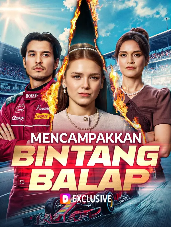 Poster Mencampakkan Bintang Balap