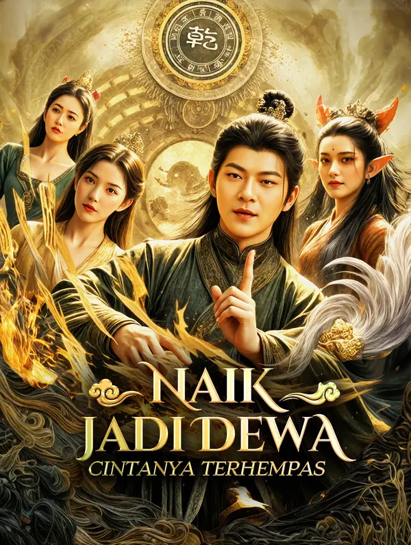 Poster Naik Jadi Dewa Cintanya Terhempas