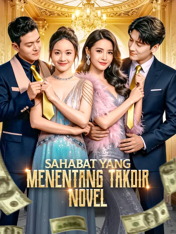 Poster Sahabat yang Menentang Takdir Novel