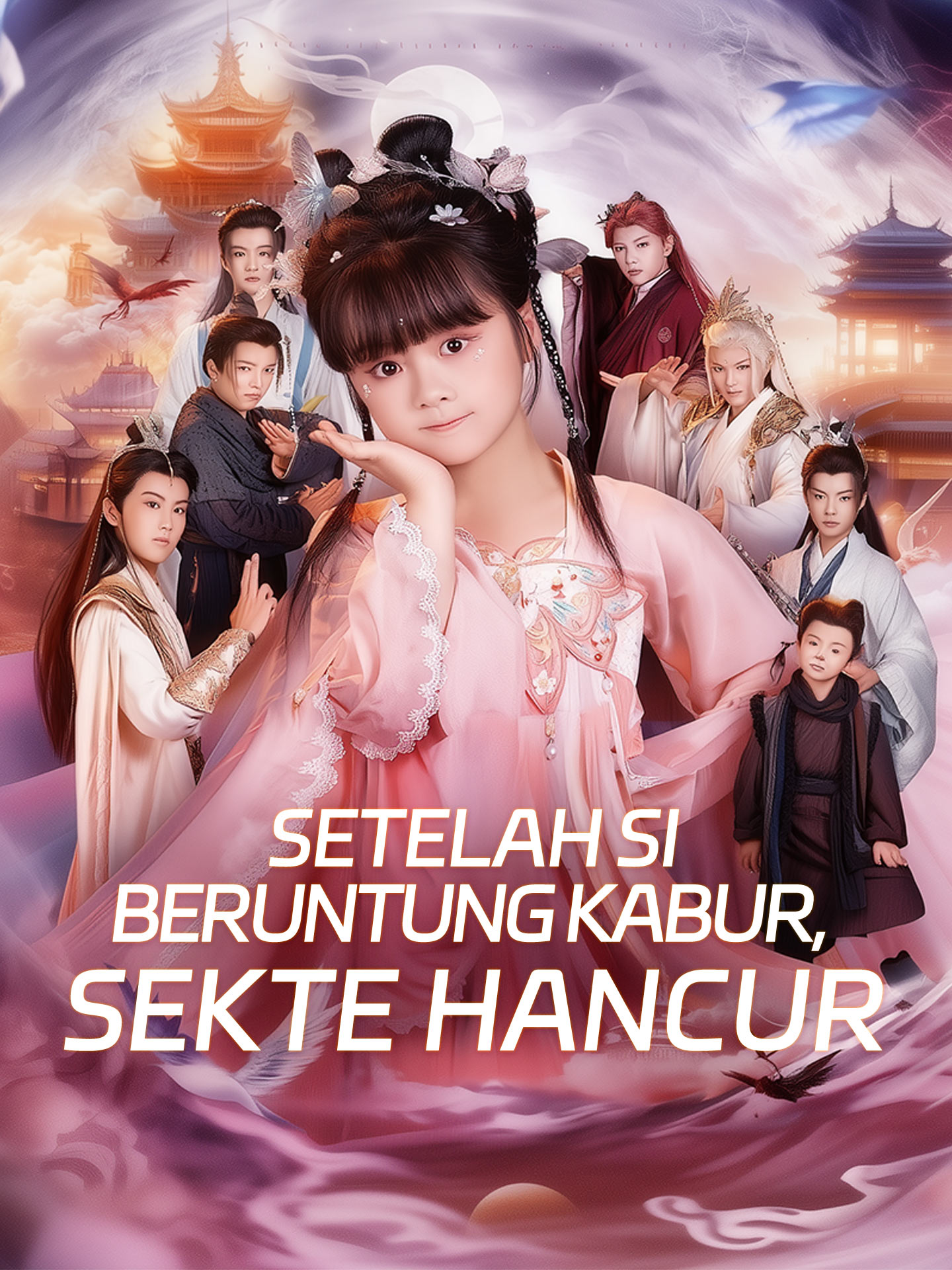 Poster Setelah Si Beruntung Kabur, Sekte Hancur