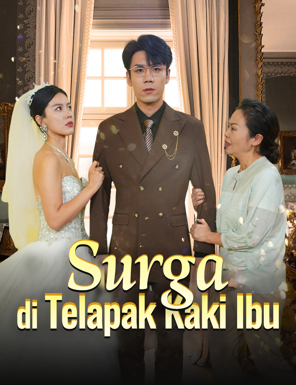 Poster Surga di Telapak Kaki Ibu