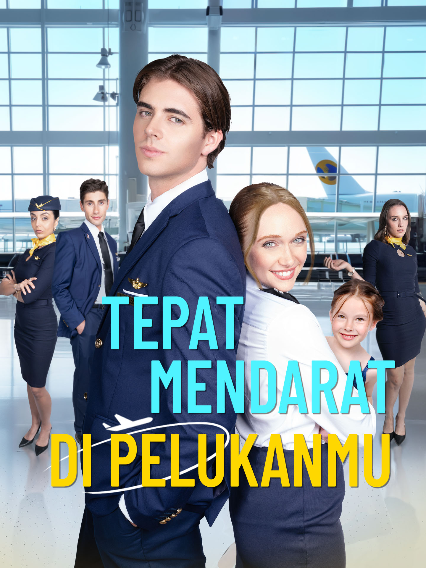 Poster Tepat Mendarat Di Pelukanmu