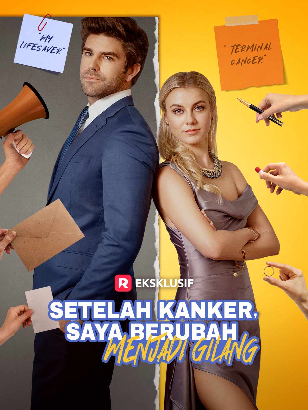 Poster Setelah Kanker, Saya Berubah Menjadi Gilang