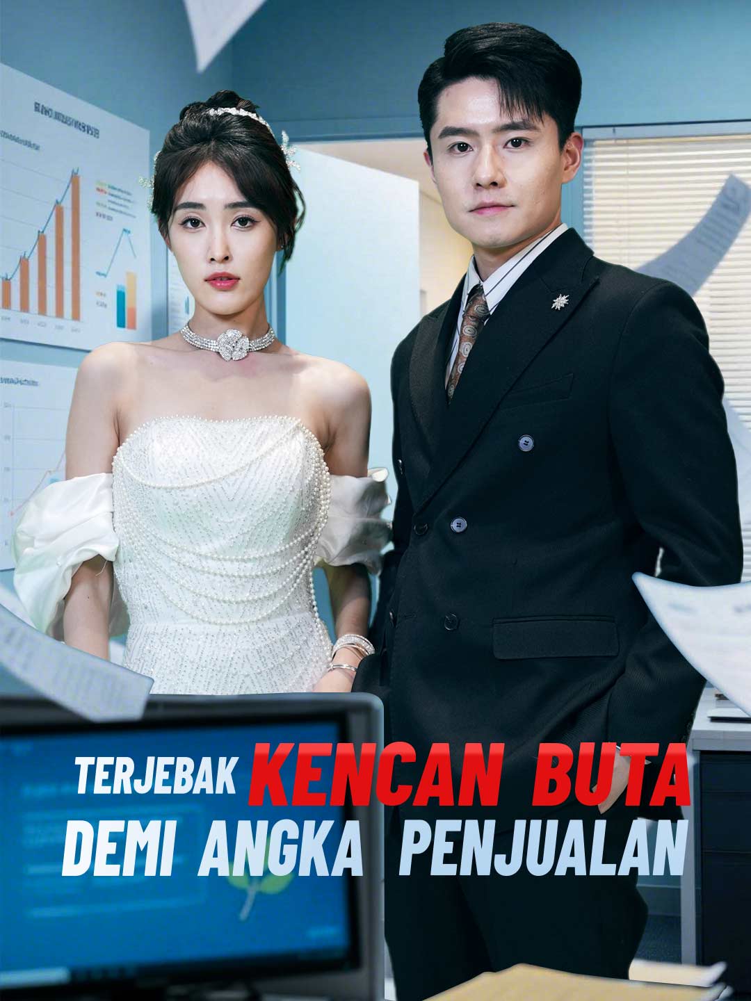 Poster Terjebak Kencan Buta Demi Angka Penjualan