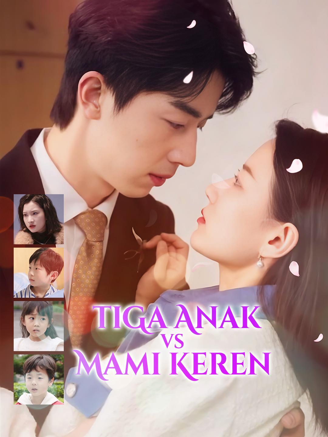 Poster Tiga Anak VS Mami Keren