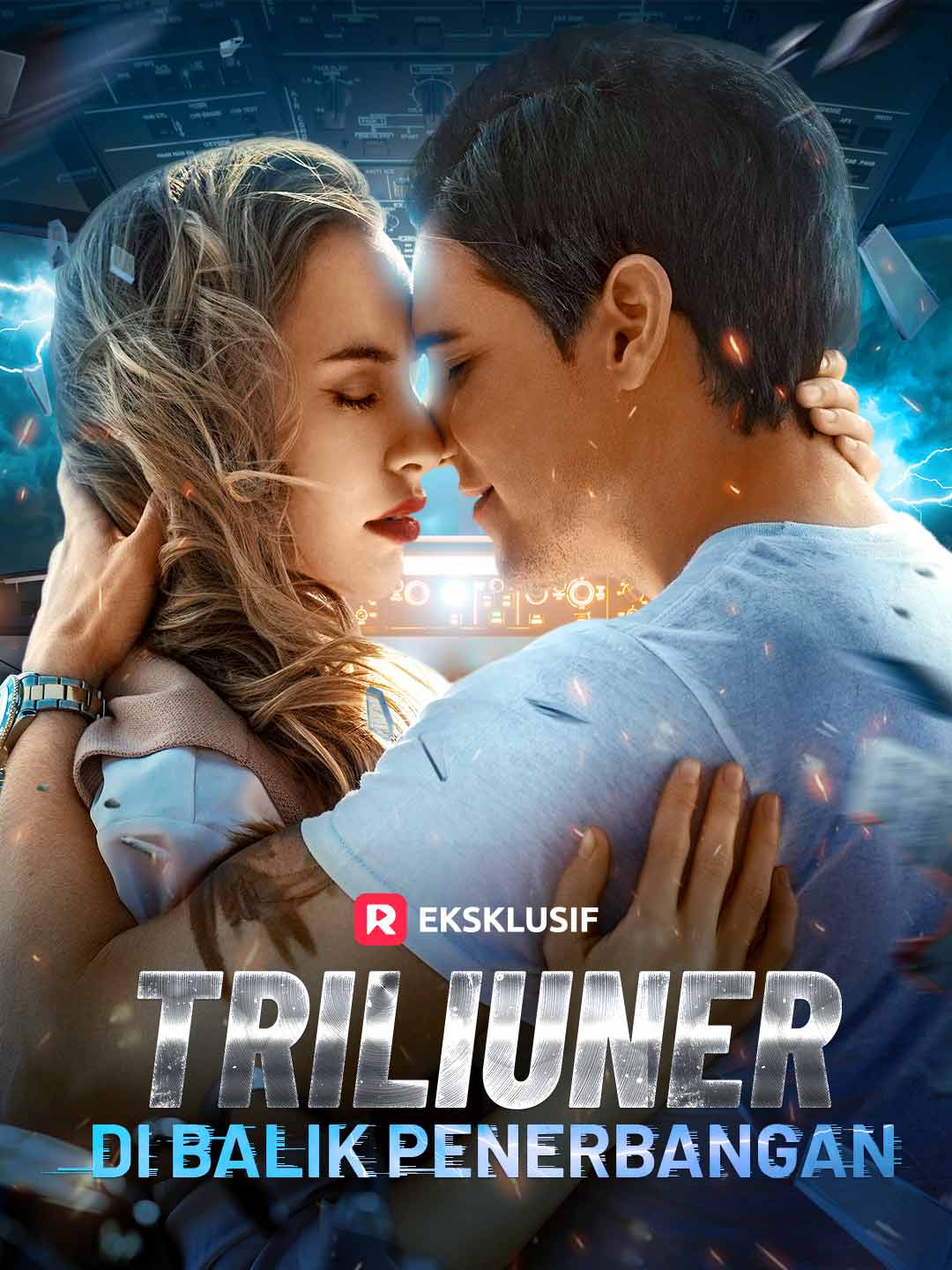 Poster [Versi Dub] Triliuner di Balik Penerbangan