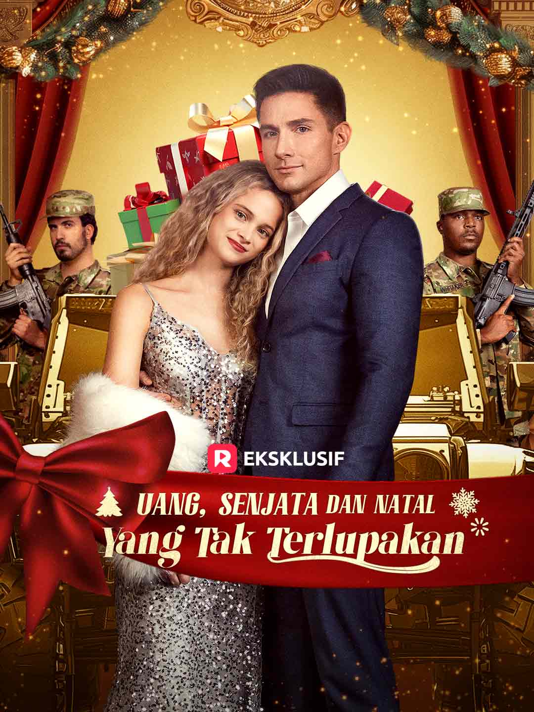 Poster [Versi Dub] Uang, Senjata, dan Natal yang Tak Terlupakan